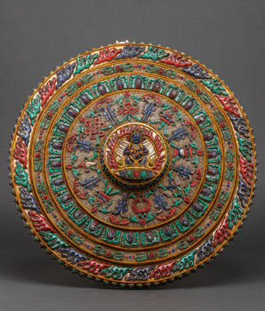 Filigree Mahakala Mandala