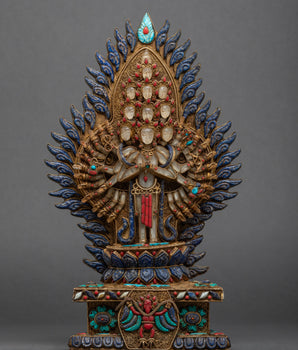Thousand Armed Avalokiteshvara Statue