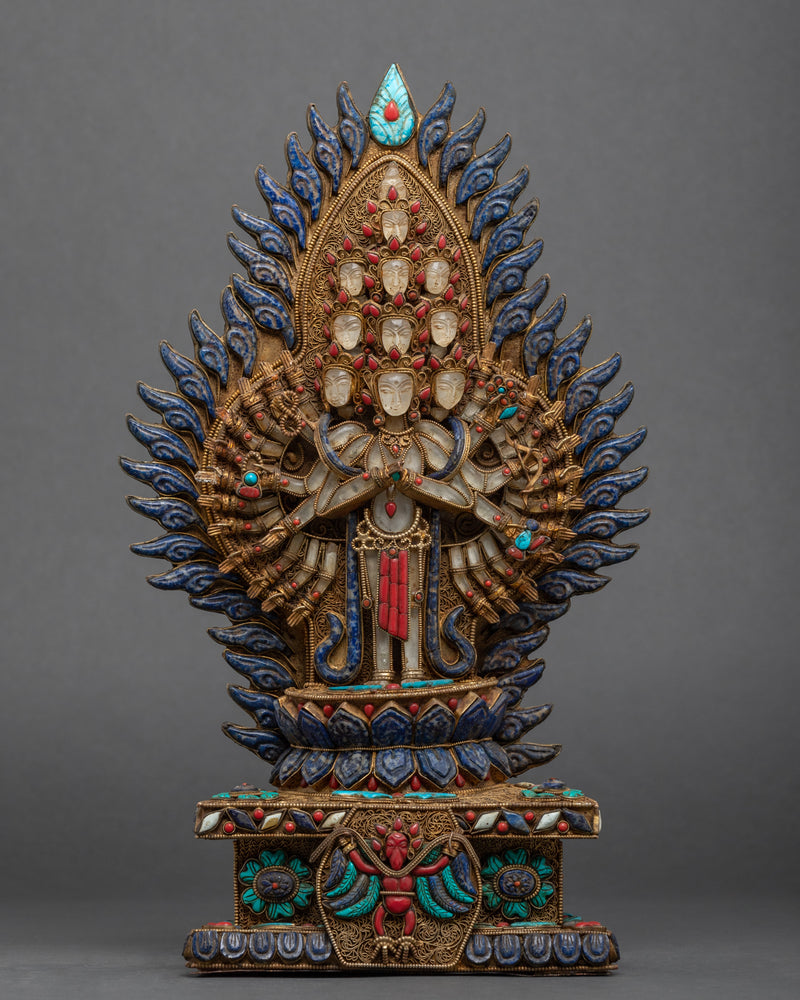Thousand Armed Avalokiteshvara Statue