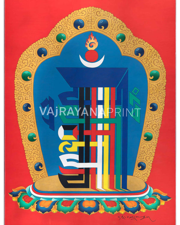 Kalachakra Mandala |Traditional Art Decor