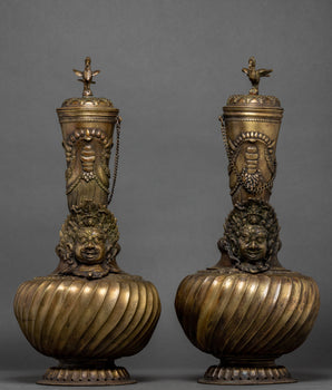Vintage Bhairab Water Vase Set