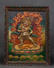 Metal Dazambhala Statue