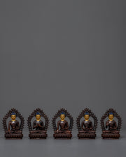 Five Dhyani Buddhas Sculpture
