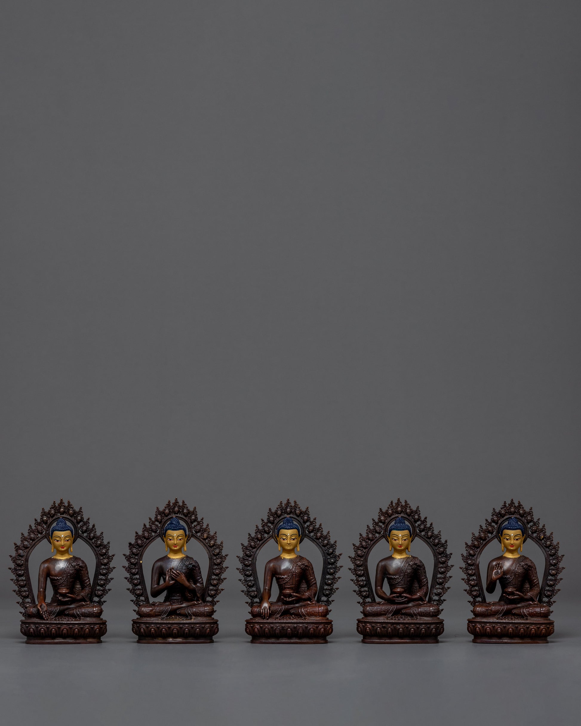 Five Dhyani Buddhas Sculpture