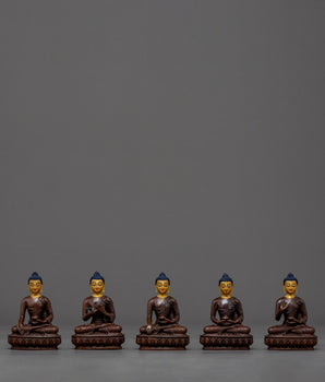 Five Dhyani Buddhas Sculpture
