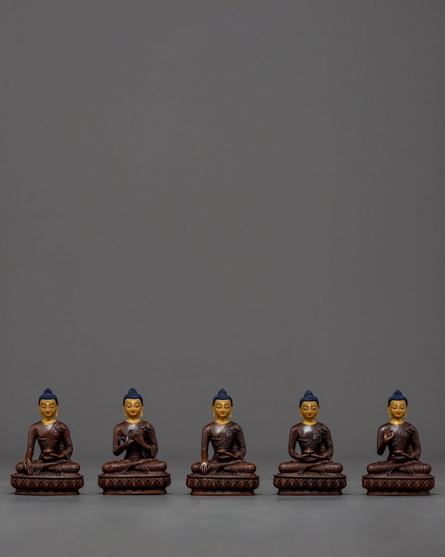 Five Dhyani Buddhas Sculpture