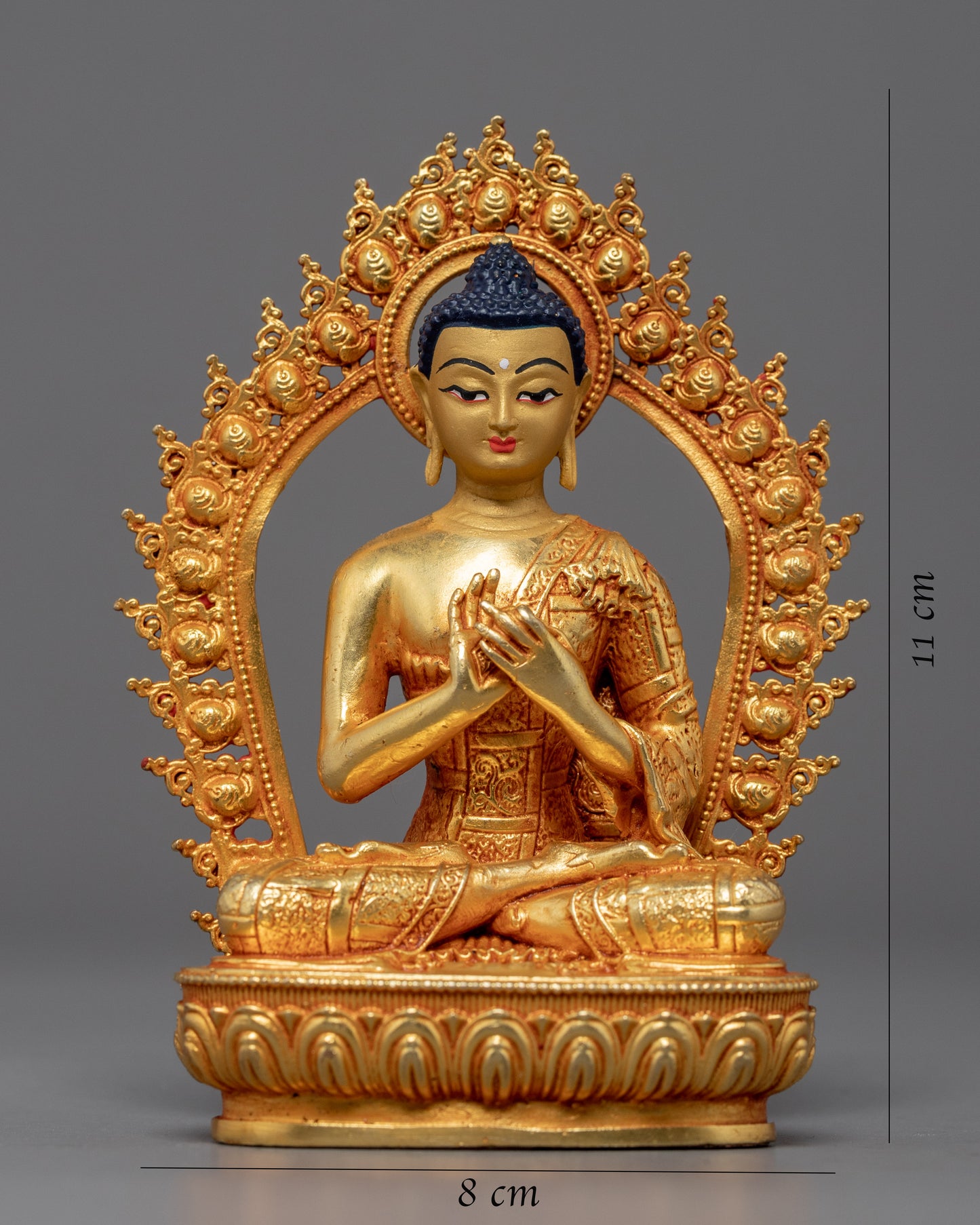 5 Buddha Statues | Vairochana | Akshobhya | Ratnasambhava | Amitabha | Amogasiddhi