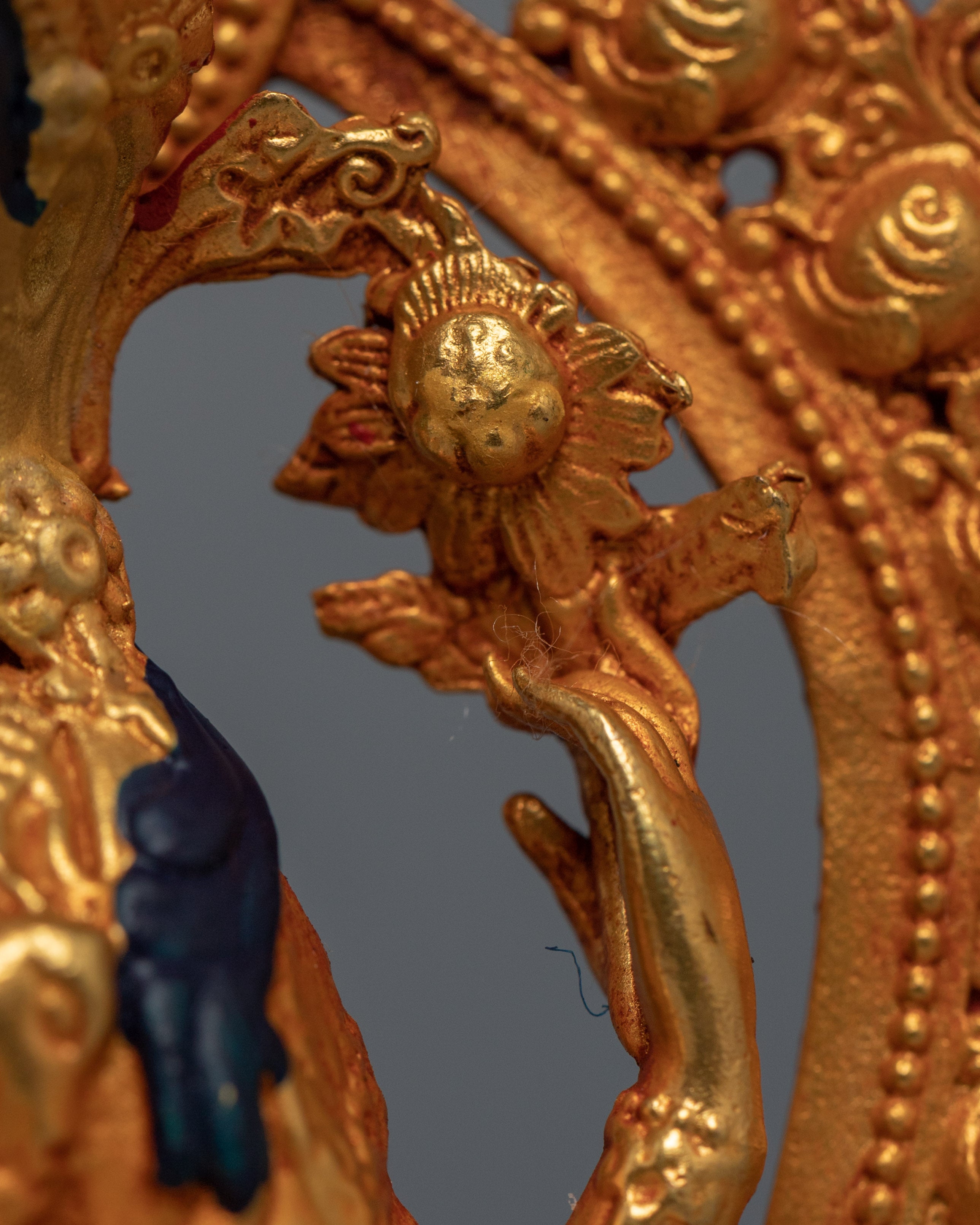 Miniature Chenrezig Sculpture | Himalayan Art Work