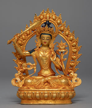Mini Manjushri Sculpture