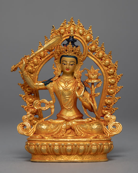 Mini Manjushri Sculpture