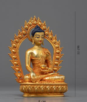 Buddha Shakyamuni Sculpture | Traditional Himalayan Buddhist Artworks