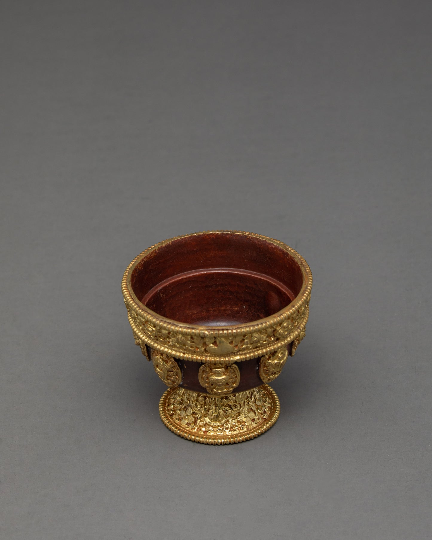 Ting Water Bowl | Set Of Seven Offering Cups | Buddhist Decorations