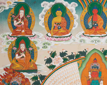 1000-Armed Chenrezig Thangka Print | Divine Tibetan Art | Meditative Masterpiece