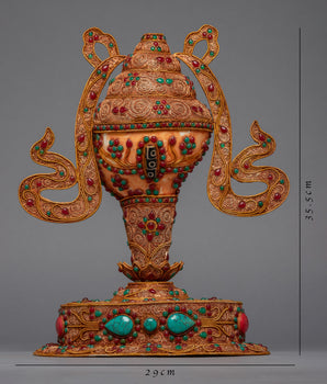 Spiral Conch Shell | Handmade Sankha