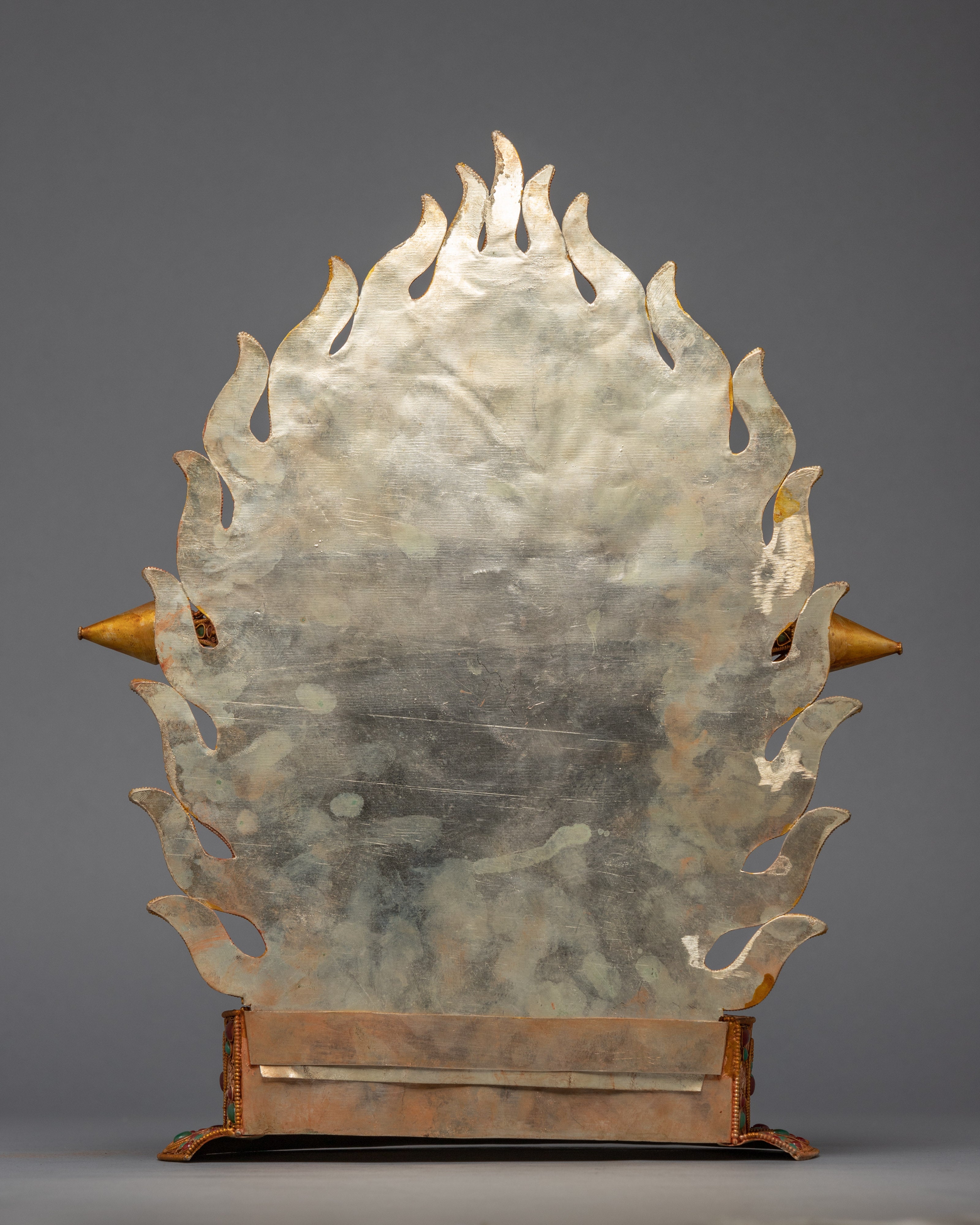 Stand Vajra Filigree Inlay | Handmade Thunderbolt from Nepal