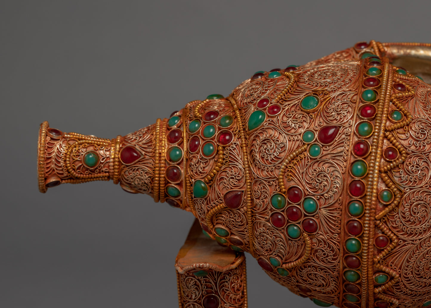 Conch Shell Symbolism in Buddhism | 24K Gold Plated