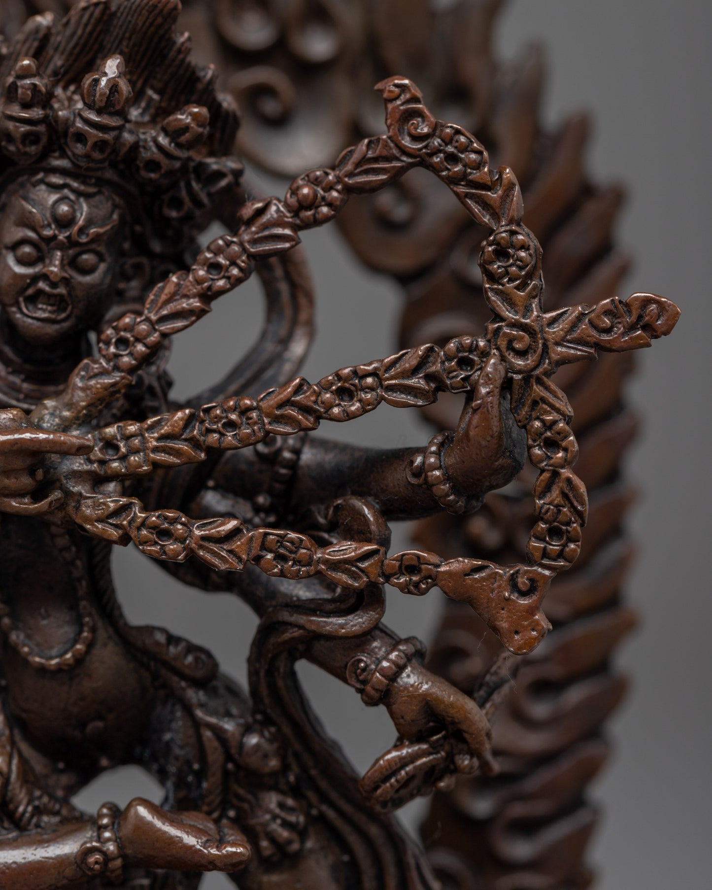 Kurkulla Dakini Sculpture | Handmade Himalayan Art