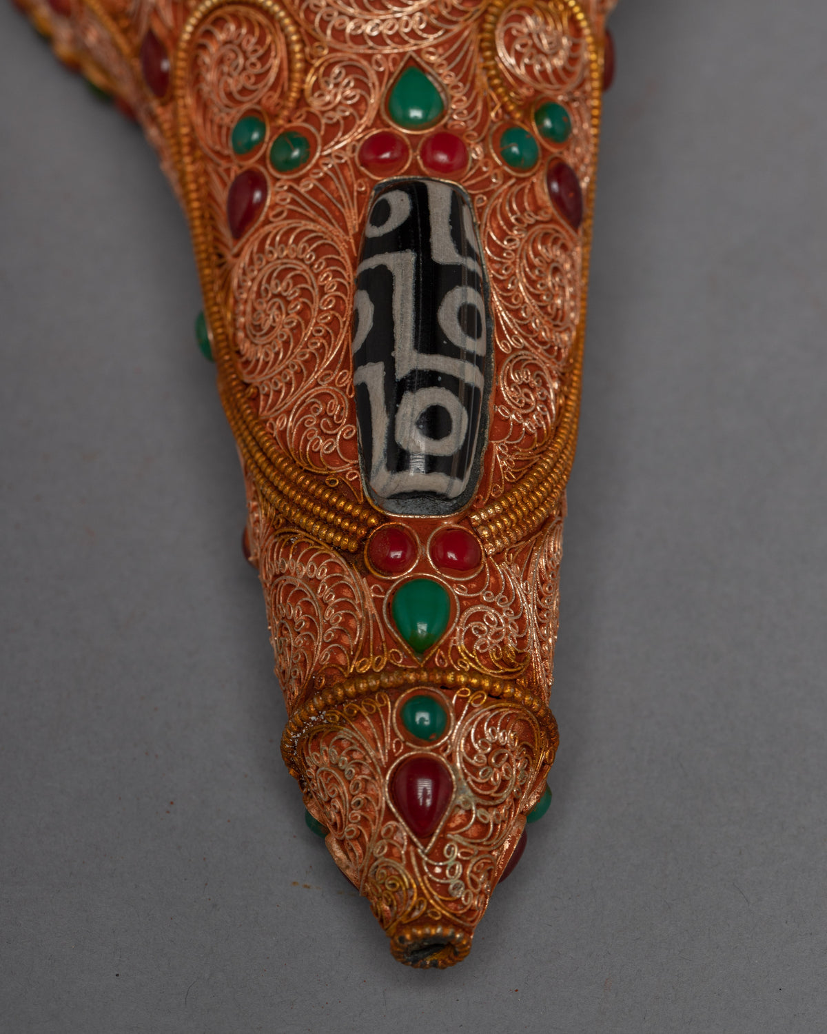 Conch Shell Instrument For Home Decor | Traditional Himalayan Art