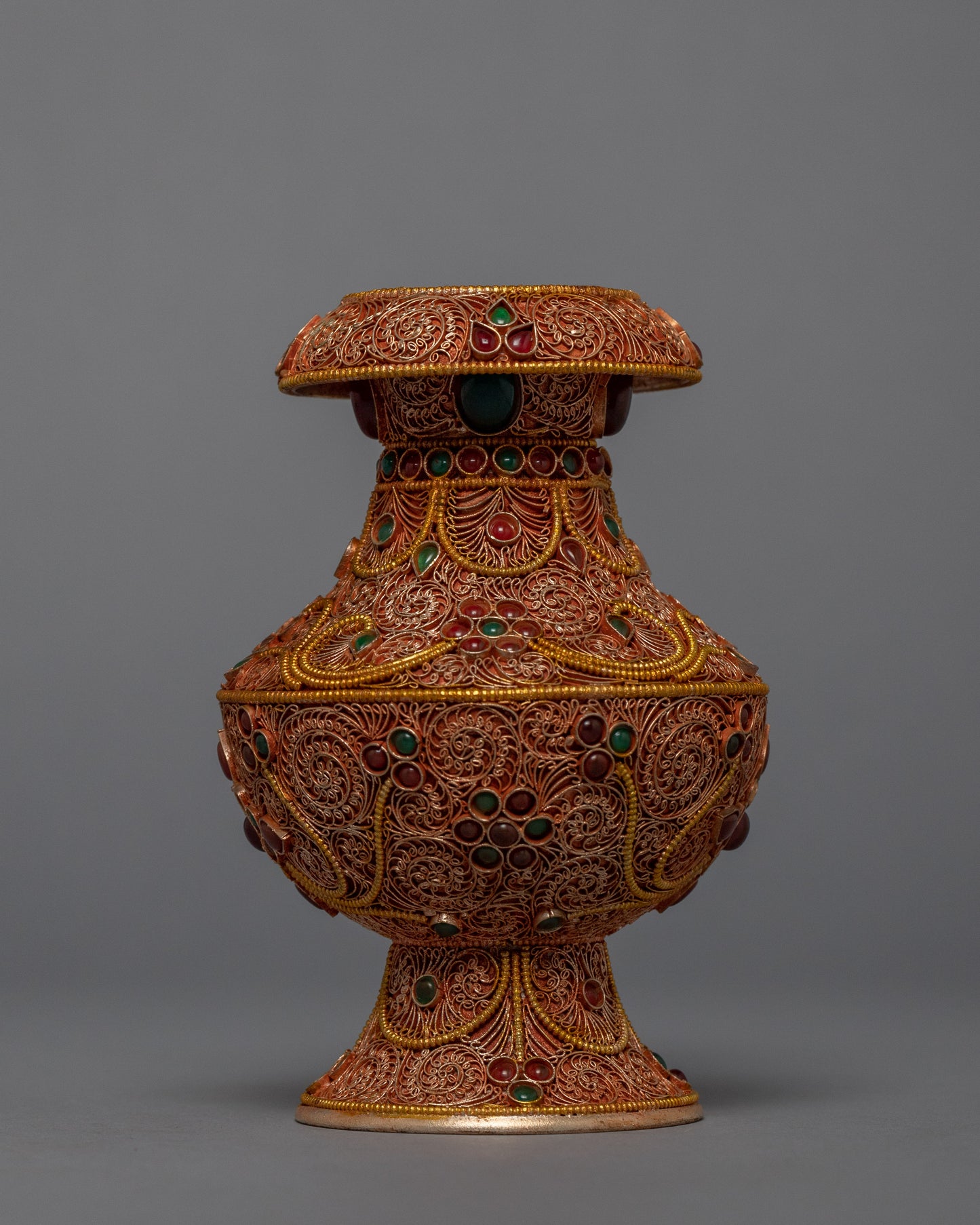 24k Gold Plated Karuwa | Hand-Carved Karuwa | Traditional Artifacts