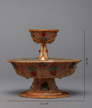 Serkyem Offering Set | 24K Gold Plating