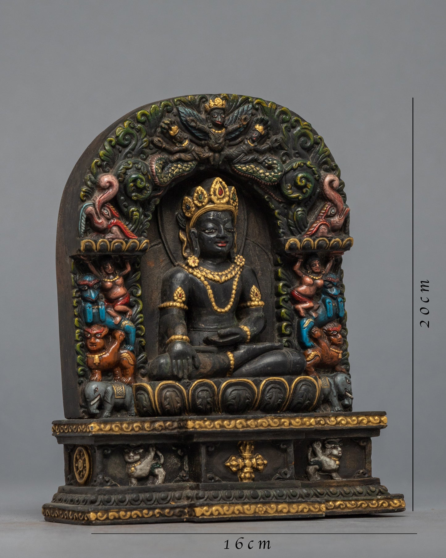 Buddha Shakyamuni Statue | Traditional Handcrafted Buddhist Statue