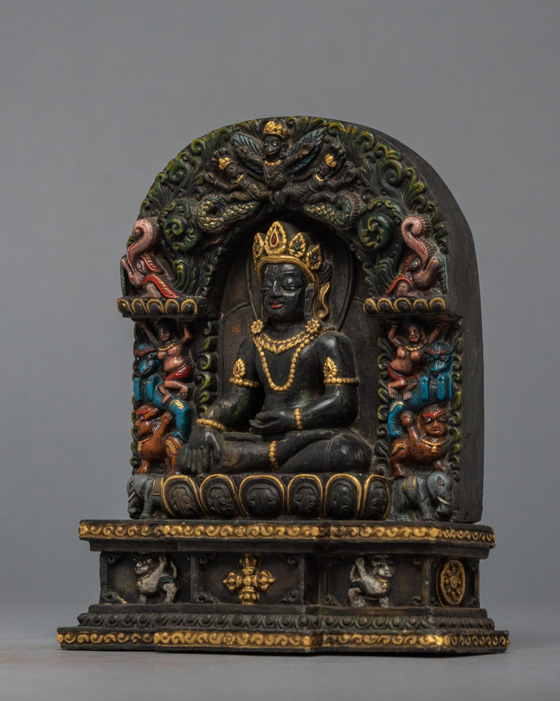 Buddha Shakyamuni Statue | Traditional Handcrafted Buddhist Statue