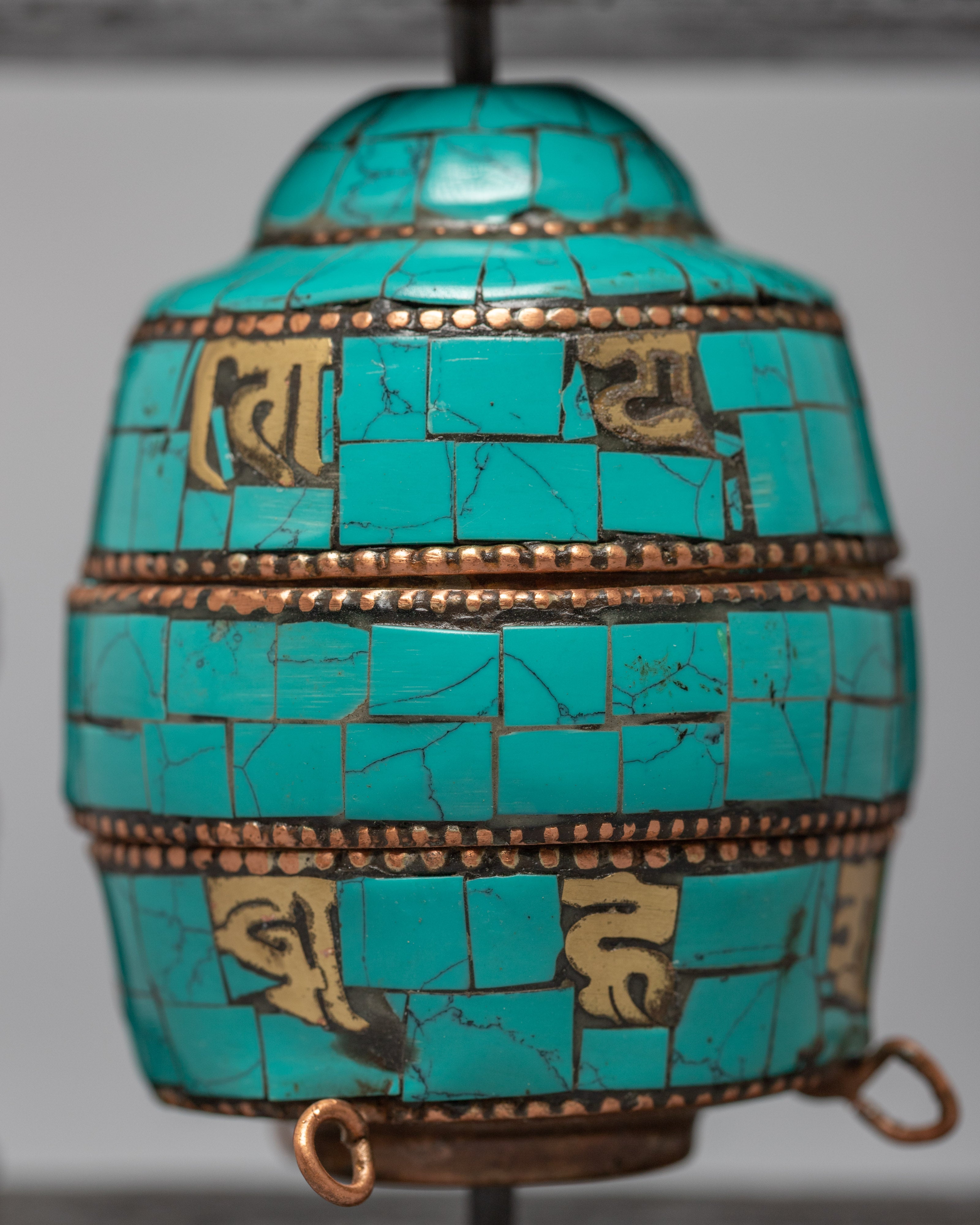 Tibetan Prayer Wheel | Buddhist Home Decor