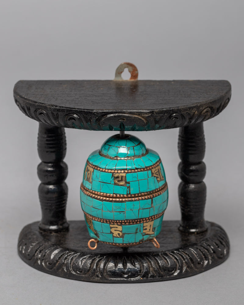 Mantra Creafted Prayer Wheel | Buddhist Home Decor