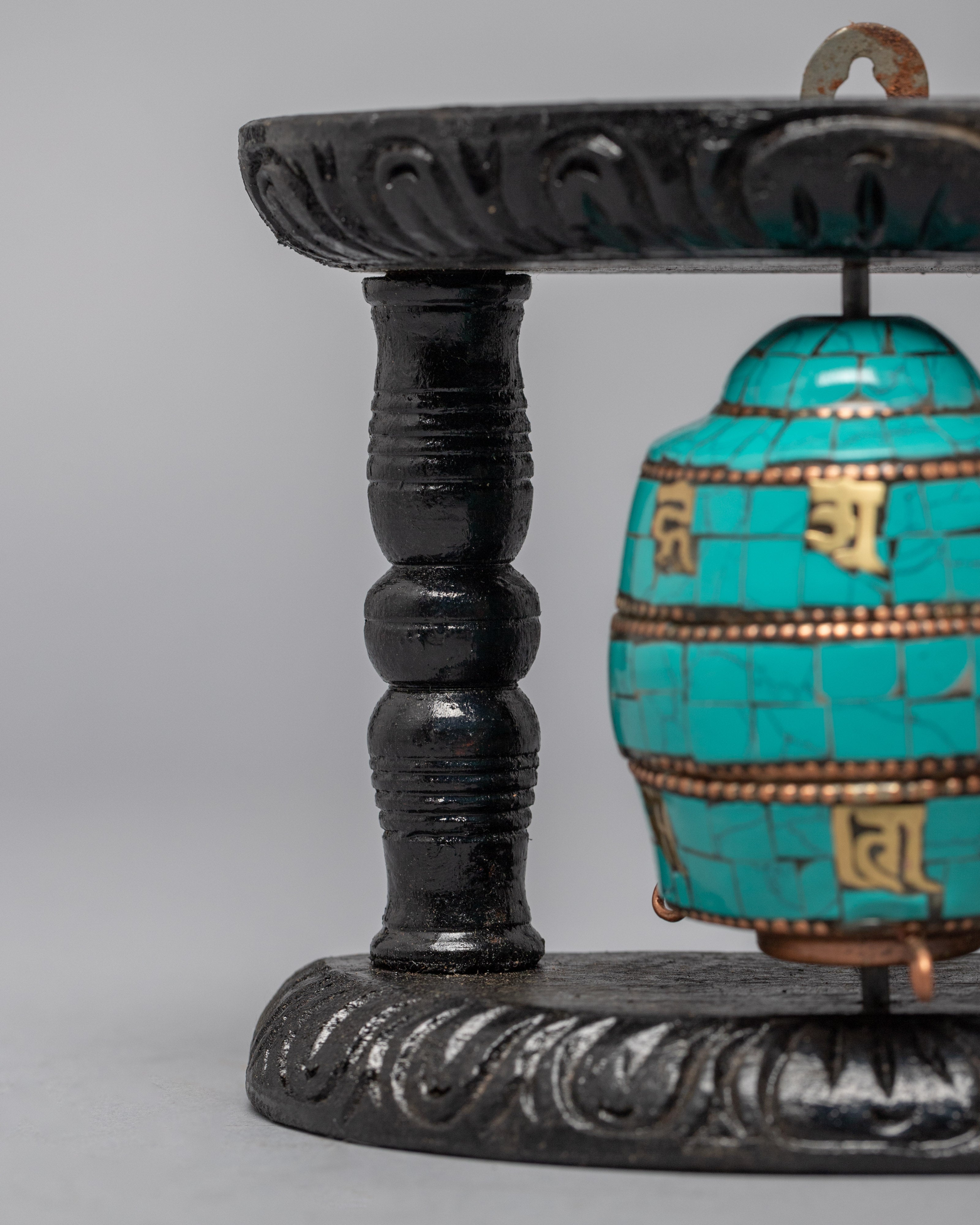 Tibetan Prayer Wheel | Buddhist Home Decor