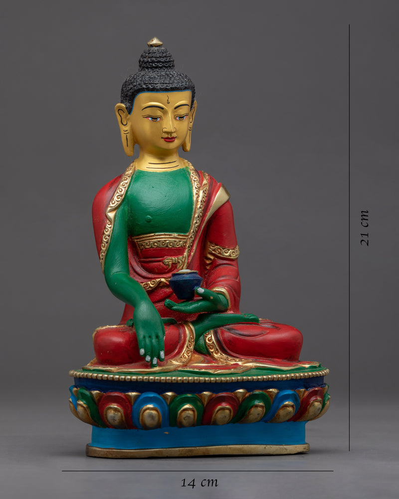 Buddha Shakyamuni Statue | Traditional Handcrafted Buddhist Art