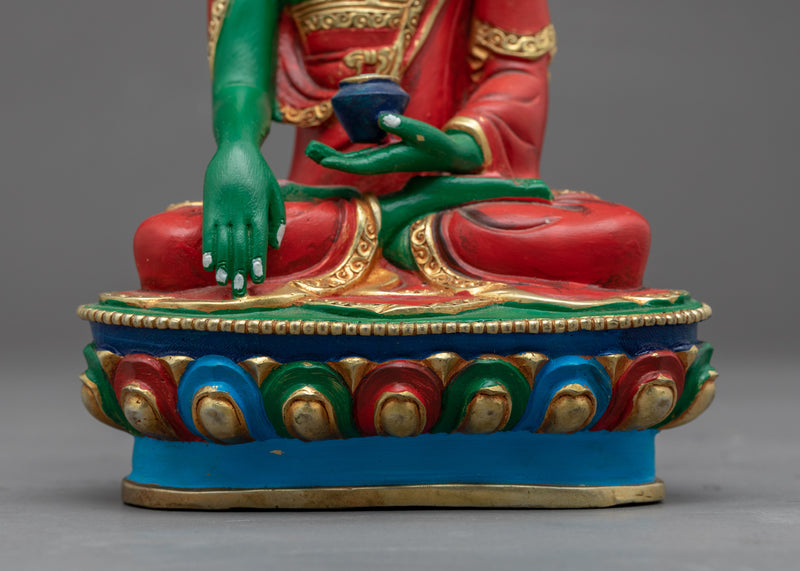 Buddha Shakyamuni Statue | Traditional Handcrafted Buddhist Art