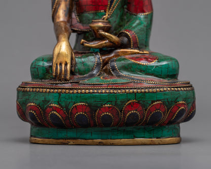 Historical Buddha Shakyamuni Statue | Handcrafted Buddhist Statue for Meditation