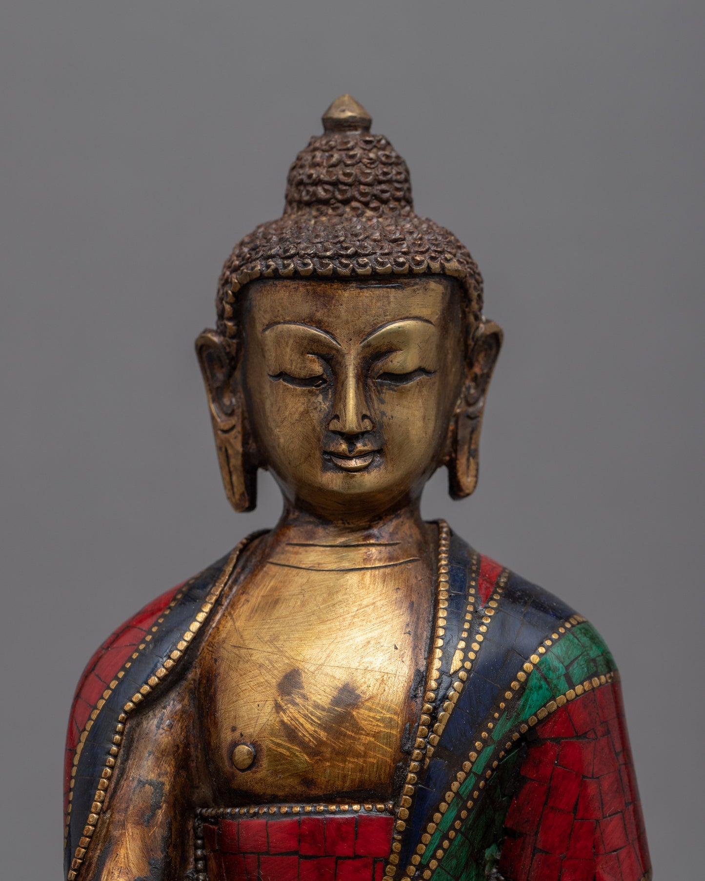 Historical Buddha Shakyamuni Statue | Handcrafted Buddhist Statue for Meditation