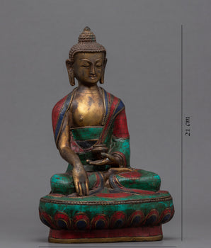 Buddha Shakyamuni Statue | Himalayan Buddhist Art