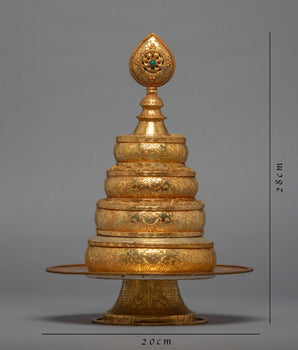 Offering Mandala Set | 24K Gold Plating Mandala