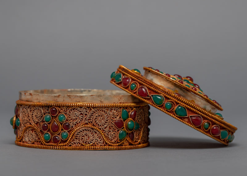 Tibetan Treasure Box | Traditional Artiafcts | Gift Ideas