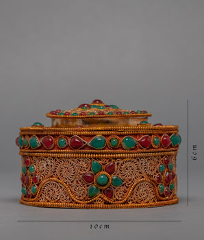 Tibetan Treasure Box | Traditional Artiafcts | Gift Ideas