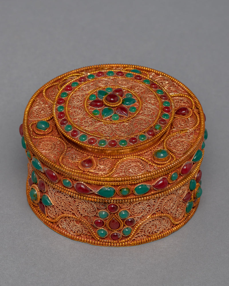 Tibetan Treasure Box | Traditional Artiafcts | Gift Ideas