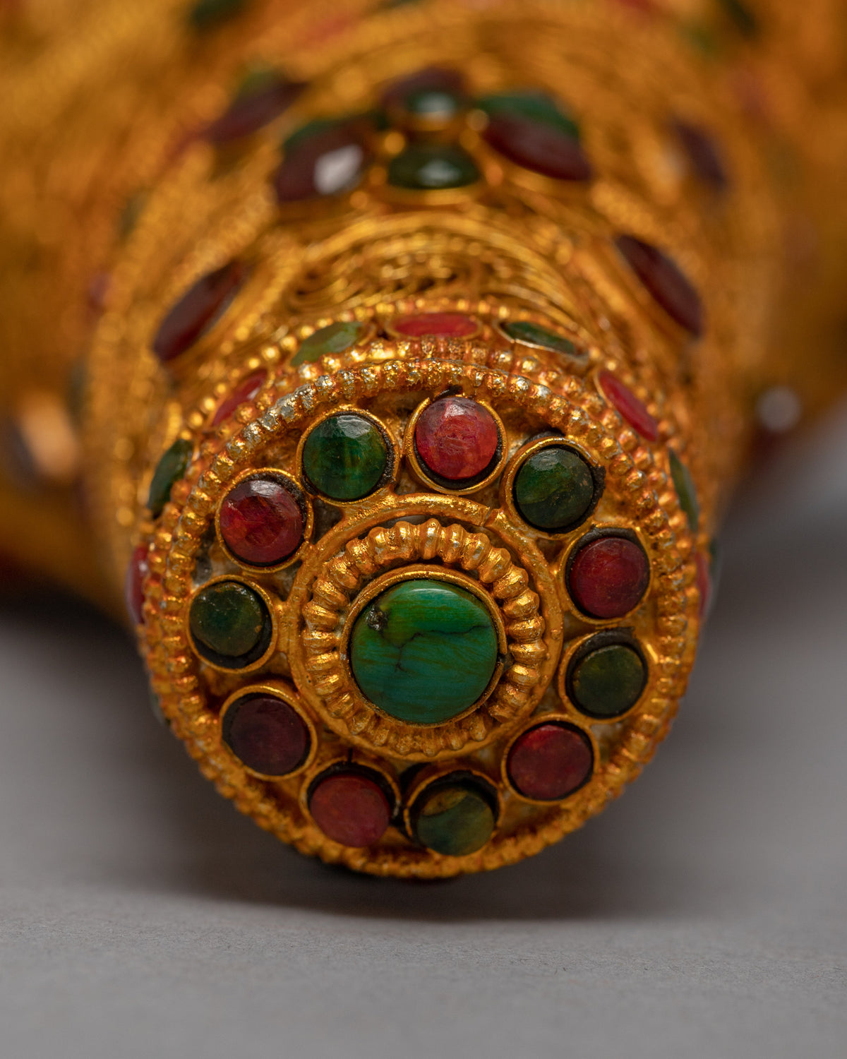 Gold Plated Conch | Himalayan Art