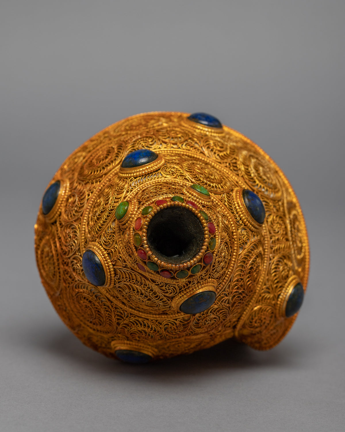 Gold Plated Conch | Himalayan Art