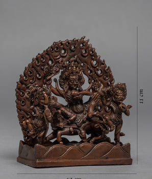 Palden Lhamo Empowerment Statue | Machine-Made Palden Lhamo Sculpture