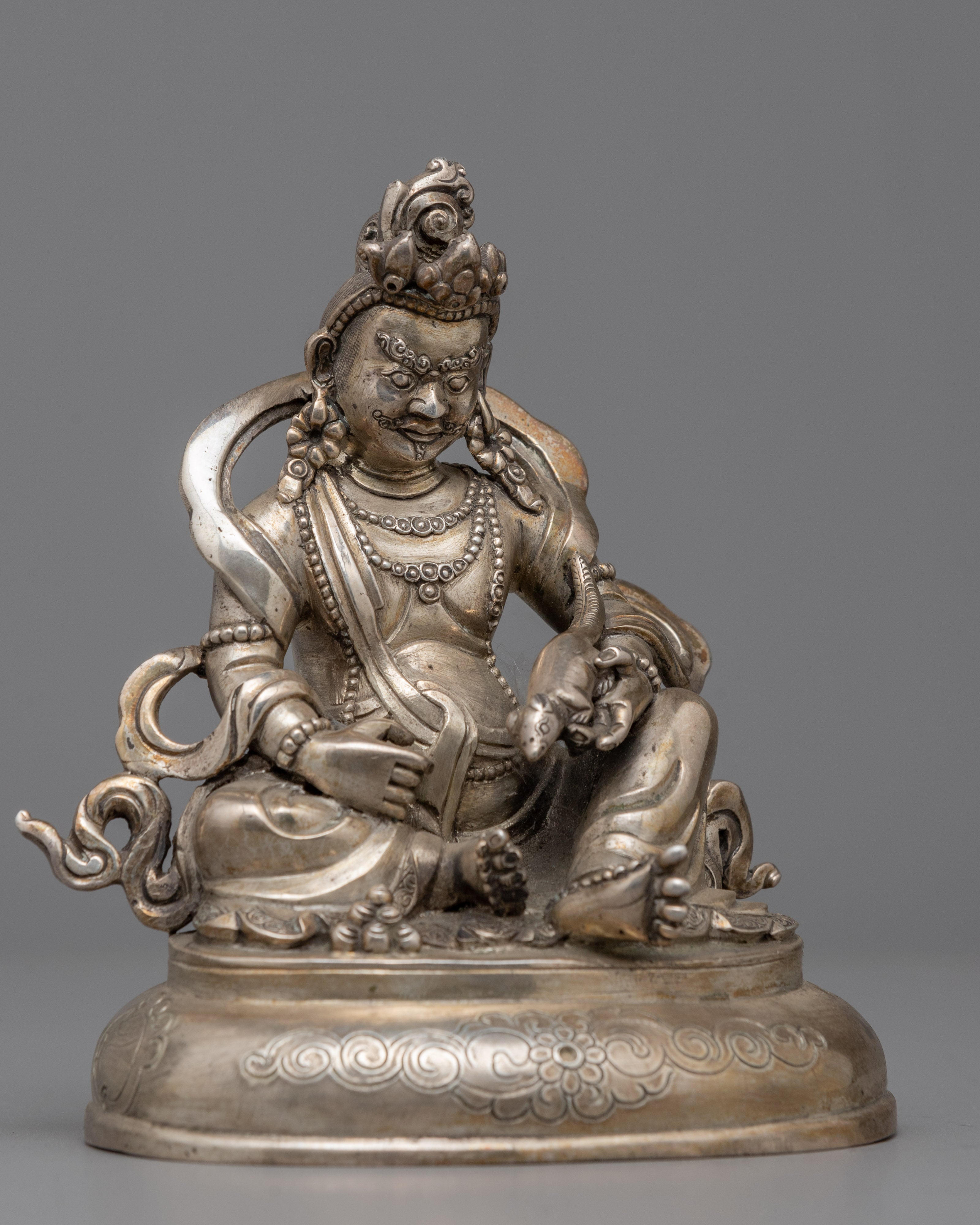 Wealth Deity Dzambhala Sculpture | God of Fortune & Wealth