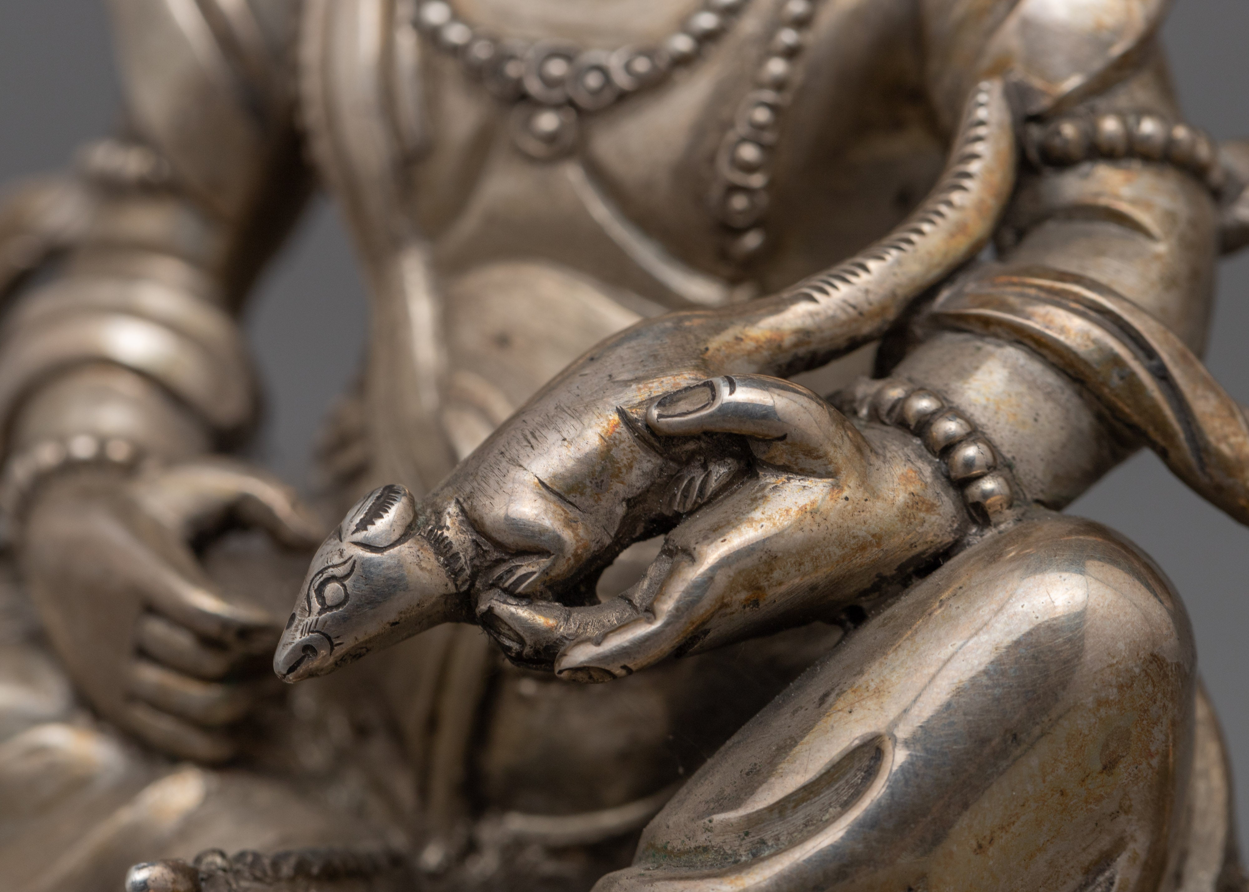 Wealth Deity Dzambhala Sculpture | God of Fortune & Wealth