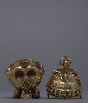 Skull Zen Incense Burner 