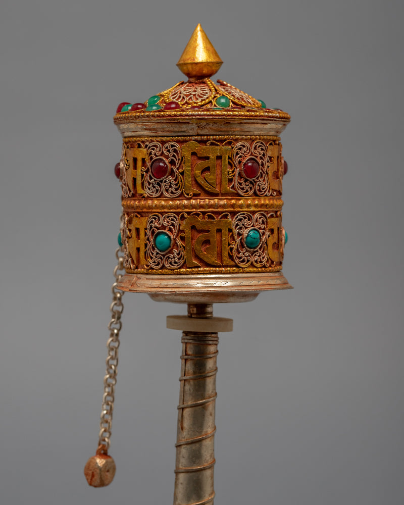 Buddist Prayer Wheel | Handcrafted Wheel For the Meditaion