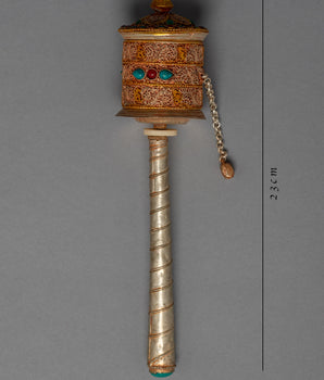Buddist Prayer Wheel | Handcrafted Buddhist Ritual Item
