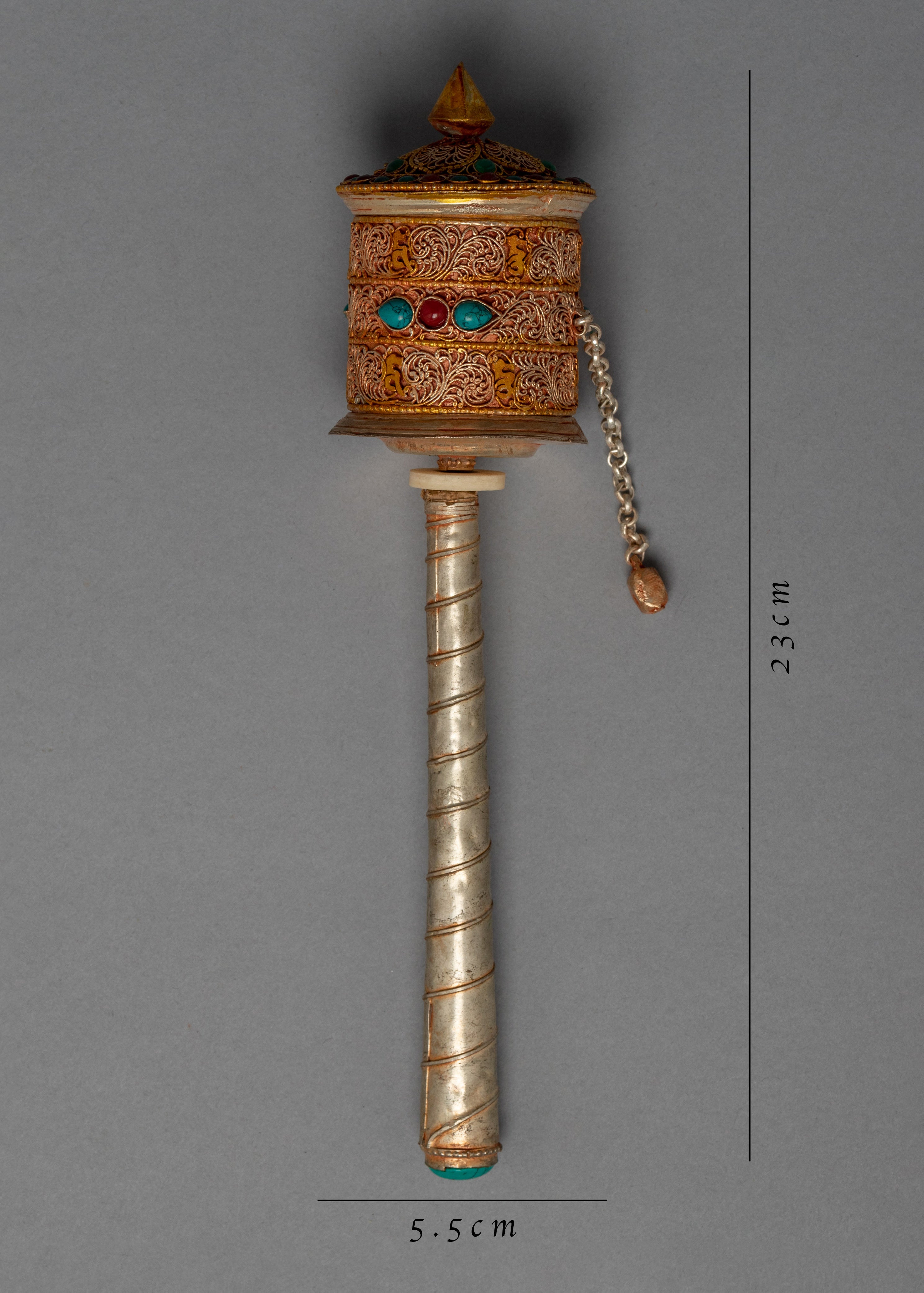 Buddist Prayer Wheel | Handcrafted Buddhist Ritual Item