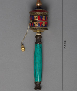 Prayer Wheel Tibetan | Hand-held Wheel