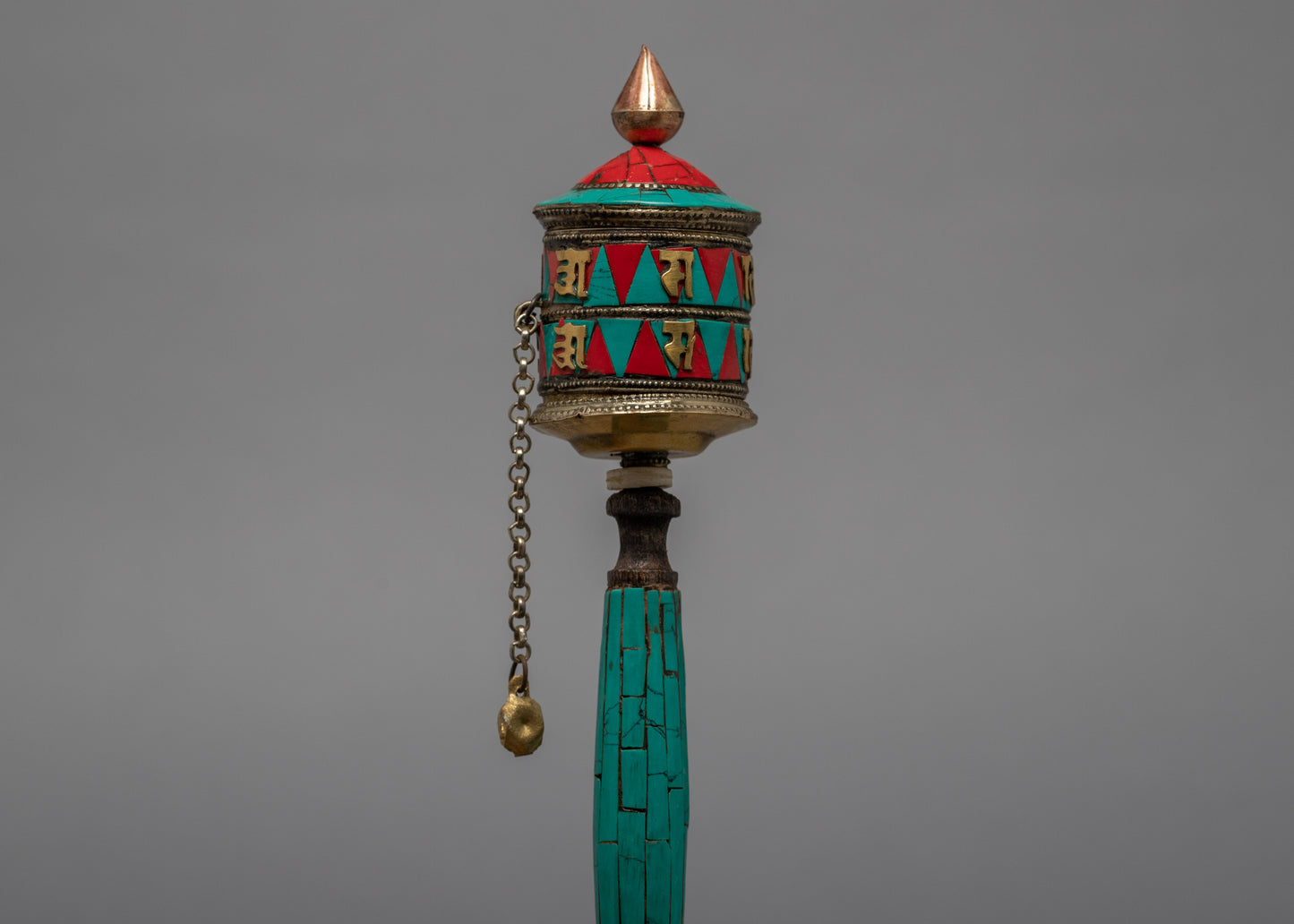 Handcrafted Prayer Wheel | Meditation and Mindfulness | Ritual Objects