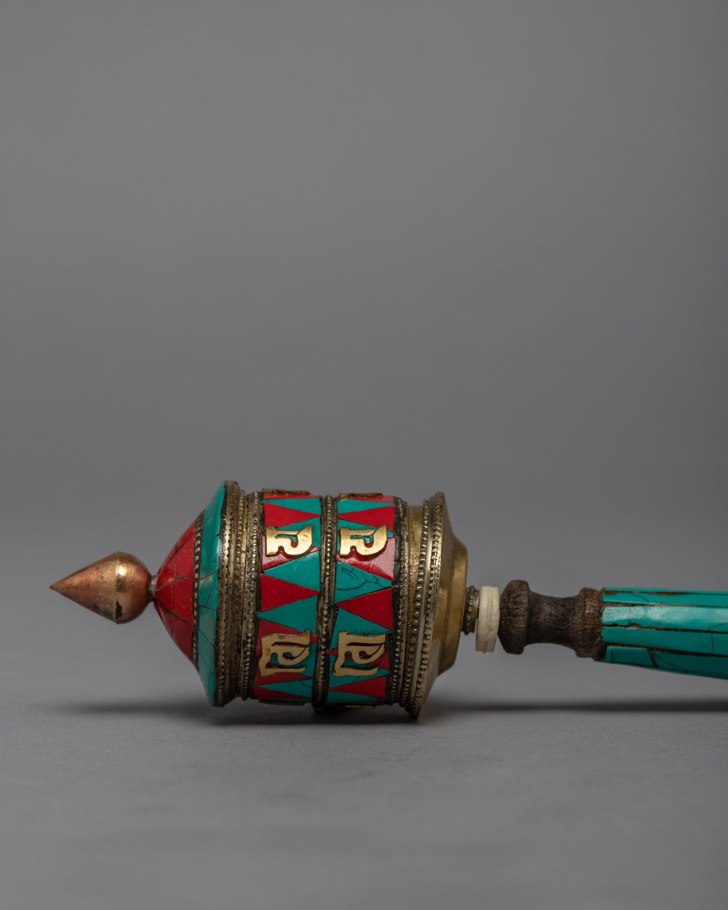 Handcrafted Prayer Wheel | Meditation and Mindfulness | Ritual Objects